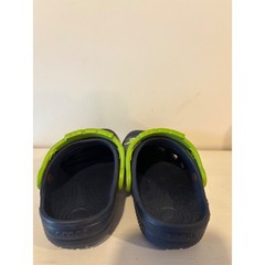 Crocs Star Wars Yoda Clogs Kids Size 10 11 Navy Green Excellent Shoes NWOT