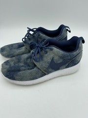 Nike Roshe Blue Denim Light Weight Youth Size 4 Shoe Unique Sneaker