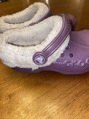 Crocs Classic Lined Purple 10/11c