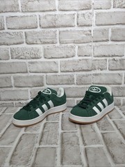 Adidas Campus 00S J Junior’s Dark Green White Sneaker IH7492 Sz 5 New With Box