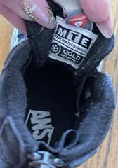 VANS MTE Cold Weather Boot Sk8-Hi Zip Shoe Toddlers 6.5 Black/Gray