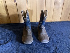 Roper American Flag Square Toe Toddler Boots- Size 8 #09-017-1902-0380