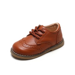 Children’s Leisure Beanstalk Student Sports Board Comfortable Leather Shoes