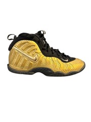 Nike Foamposite Little Posite Pro 644792-701 Size 5.5Y Gold Black