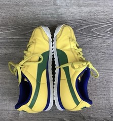 Puma Roma Youth Boys Size 3C Shoes Yellow Green Brazil Sneakers 361594 49 Shoes