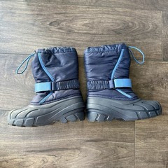 SOREL Flurry Winter Snow Boots – Little Kids Size 1 – Blue Navy – Waterproof