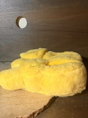 Peeps Marshmallow SLIPPERS Kids Easter Blue Plush Bunny PEEPS sz 13-1 NEW