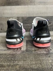 Nike LeBron XVIII 18 Purple White Black Red CW2760 900 Size 6Y/W 7.5