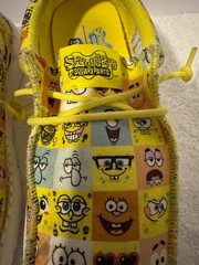 Hey Dude Wally Y Spongebob Silly Faces Yellow Shoes Size US: J4 EU: 36