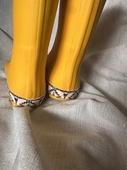 Pendleton Kids’s Rain Boots Yellow NEW Size 13