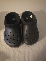CROCS Kids‘ Croc Bling Mammoth Black J2 M