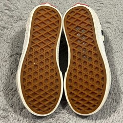 Vans Old Skool Confetti Sneaker Checkered Black White Needs Laces Kids 10.5