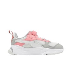 Puma Trinity ACPlus PS Grey Pink Kids Preschool Road Running Shoes 390839-27