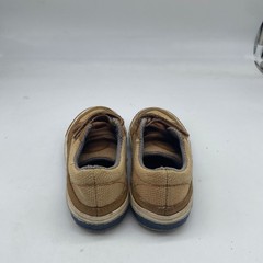Zara Kids Tan Brown Canvas Double Strap Sneakers Boys Size 9.5 EU 26/27