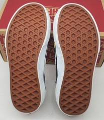 Vans Off The Wall Radically Happy Black Elastic Sneakers Youth Size 12 Kids