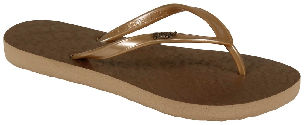 Roxy Girl’s Viva Sandal – Gold – New