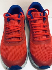 Under Armour Grade School Surge RN Sneaker Red/Blue Youth Size 5 Y NEW!
