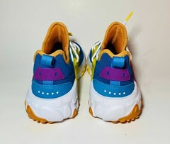 Nike React Presto Gs Sz 7Y Blue Multi Color Running Shoes CK1752 400 Wmns 8.5