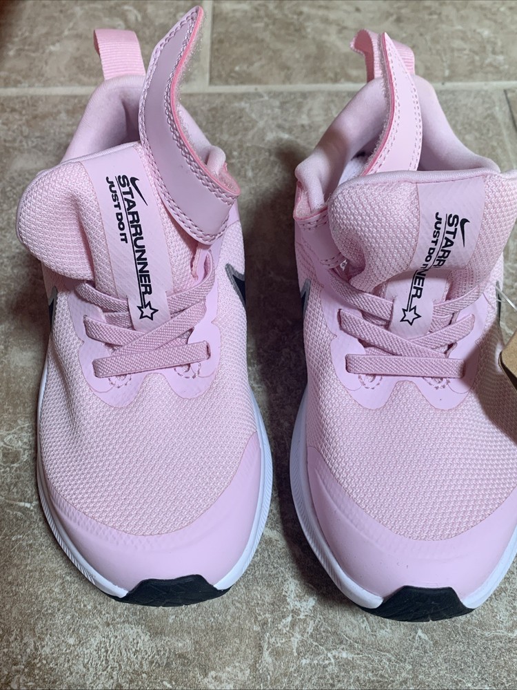 Size 2.5 (PS) – Nike Star Runner 3 Low Pink Foam