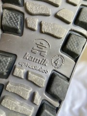 Kamik Black/Gray Stomp Waterproof Rubber Rain Boots Youth Kids/Boys/Girls Size 4