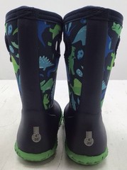 BOGS Unisex Kids Rainboots Dinosaur Navy Marine Size 11 – Waterproof