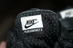 Nike Flex Contact 3 Kids Size 4C US Black/White Toddlers AR4155-001