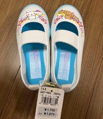 Cinnamoroll Sanrio 15cm indoor ballet shoes flat for unisex kids anime character