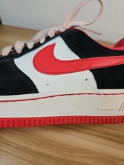 NIKE AIR FORCE 1 ‚VALENTINES‘ 2011 314219-112 US 5.5Y Good Shape