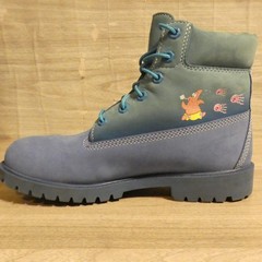 Timberland SpongeBob SquarePants Waterproof Boots Mens/Youth 7 Womens 8.5 Blue