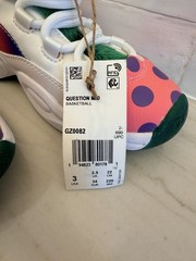 Reebok Question Mid Candy Land Basketball Shoes GZ0082 NEW Sz 3 Youth GS