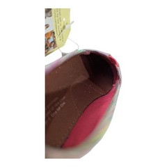 Toms Girls Shoes Classic Pink Striped Colorful Youth Slip On Casual Flat Shoes 4