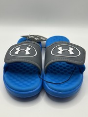 Under Armour Kids Size 12K IGNITE Pro 8 Slide Sandals Blue NEW