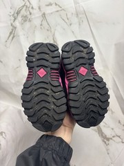 Muck Kid’s Rugged II Boot – Black/Pink Winter Boot Insulated Toddler Size 8 Girl