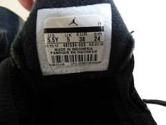Nike Air Huarache Run   Size 5.5  Black