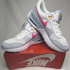 Nike Air Max SYSTM (GS) 5Y White/Pink/Blue 5Y/6.5W Brand New No Box Top