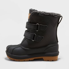 Toddler Denver Winter Boots – Cat & Jack Black 7T