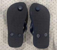 HAVIANAS Youth Mickey Mouse Flip Flops Shoes Boys/Girls Uk Size 25/26 US Size 9C