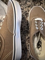 Vans Kids 13.5 Bronze Age/ True White