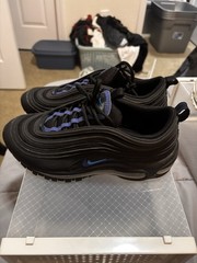 Nike Air Max 97 Just Do It (GS) CT6025-001 Black/Hyper Royal/Blue Kids Shoes