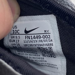Nike Shoes Kids Size 10C Black Slip On Running Strap Comfort FN1449-002