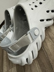 CROCS ECHO CLOG-ATMOSPHERE/GREY- SZ J6