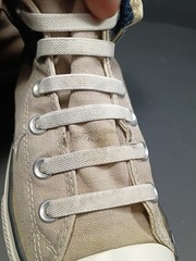 Converse Blue Grey Peel Back High Top Sneakers Shoe Juniors 6 Hip Hop Womens 7.5