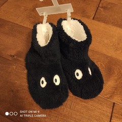 Gymboree winter home slippers dark blue color size XS (4) for kids 4yo
