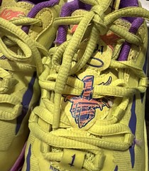 Puma X LaMelo MB.03 Spark Kids Size 13C Safety Yellow-Purple Glimmer 309955-01