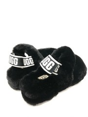UGG Australia Kid’s Oh Yeah Slide Slippers Shoes Black 1115725K Size 13