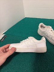 Nike Air Force 1 Low Triple White Sneakers Size 11.5C Unisex