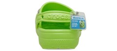 Crocs Monsters Inc Mike Classic Clogs Slip On Green Kids Size j2 210876-90H New