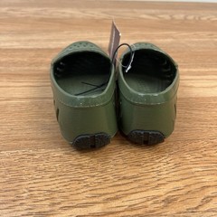 Floafers Prodigy Driver Patent Cypress Green Loafers Shoes Litte Kids Size 8 NEW