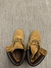TIMBERLAND KIDS WHEAT LACE UP BOOTS