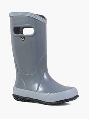 BOGS Kids‘ Rainboot Slip On Solid Grey Kids Sz 7